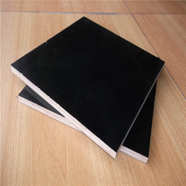 Black film faced plywood design size